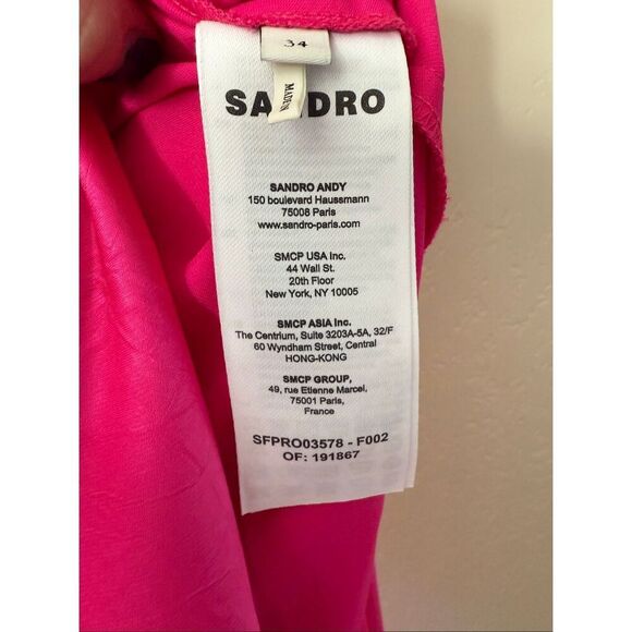 Sandro Courtney Halter Midi Dress - Picture 8 of 8